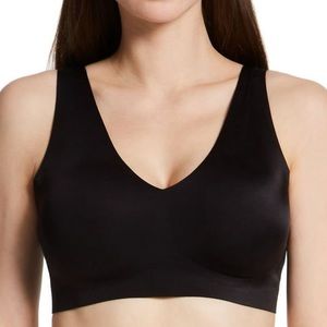 VANITY FAIR Women's black 72037 Sleek & Smooth Wireless Pullover Bra NWT